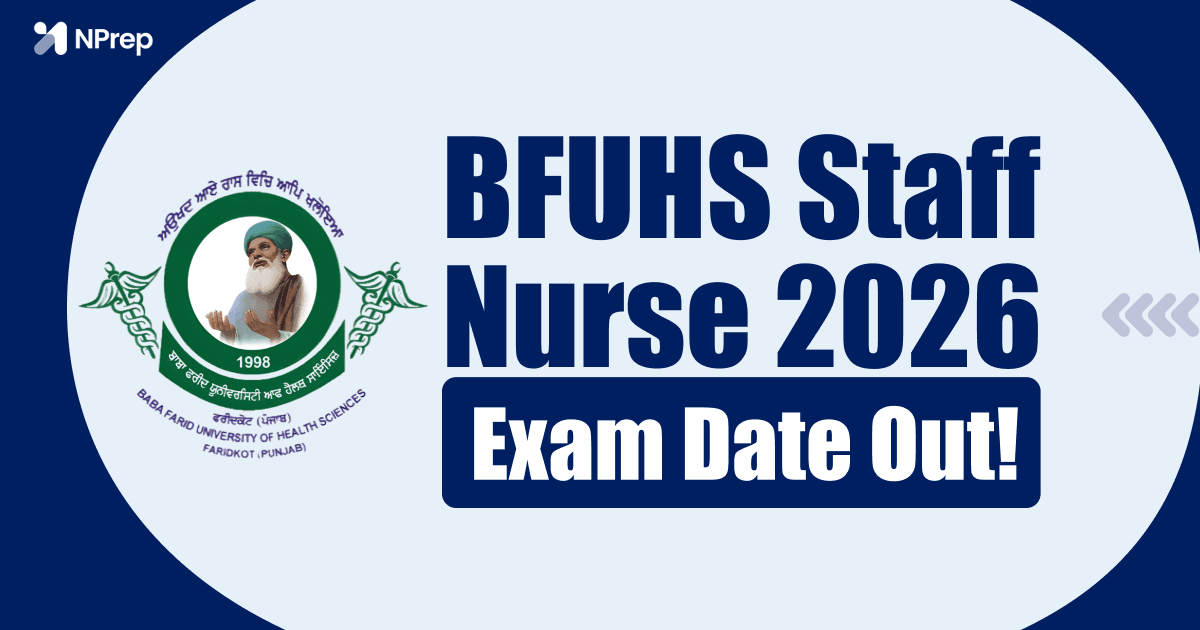 BFUHS Staff Nurse Exam Dates 2026 OUT! Check Your Schedule Now